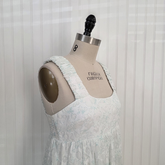 Amanda Uprichard Elegant Lace Midi Dress Romantic & Feminine M - Picture 6 of 7